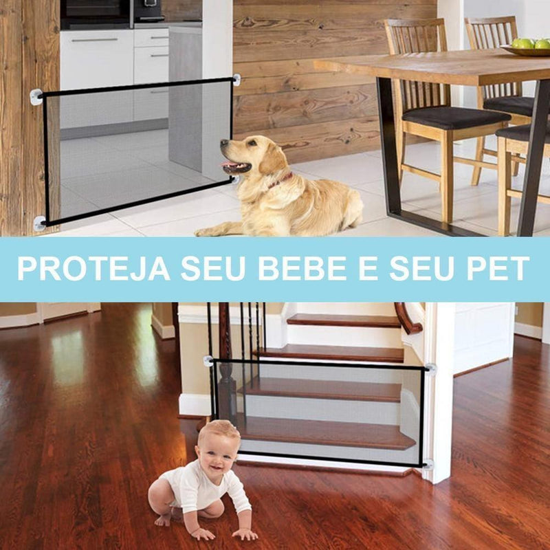 Tela de Proteção para Porta e Escada para Cachorro Apartamento Casa Pet